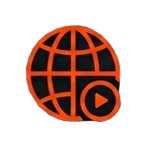 Icon representing 18,000 plus live global channels for IPTV subscription UK.