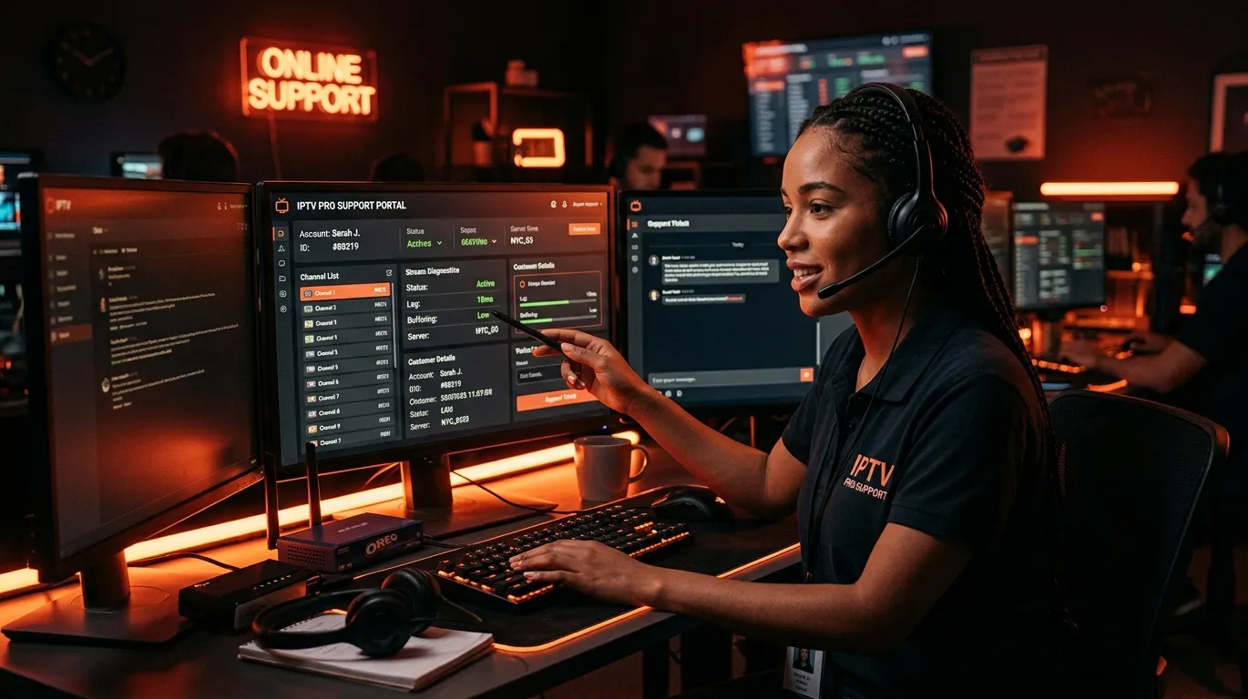 B1G IPTV Support Setup Platform